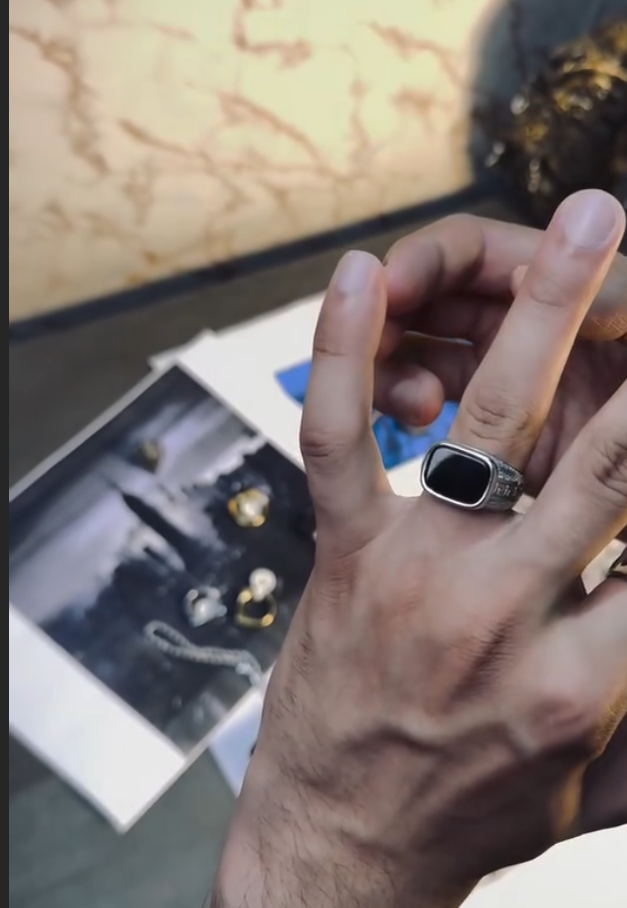 Turkish New style Italian Ring stone model for Boys and Men