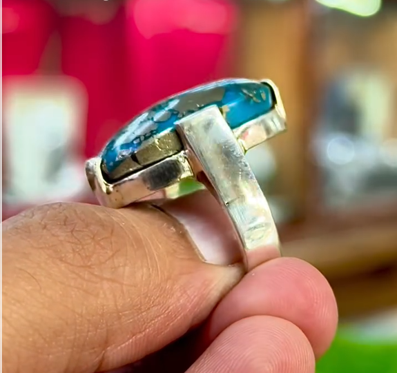 100% Original Shajri Feroza Aqeeq VIP Ring Most Demanded