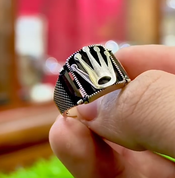 Crown King Ring Turkish style VIP Ring Most Demanded