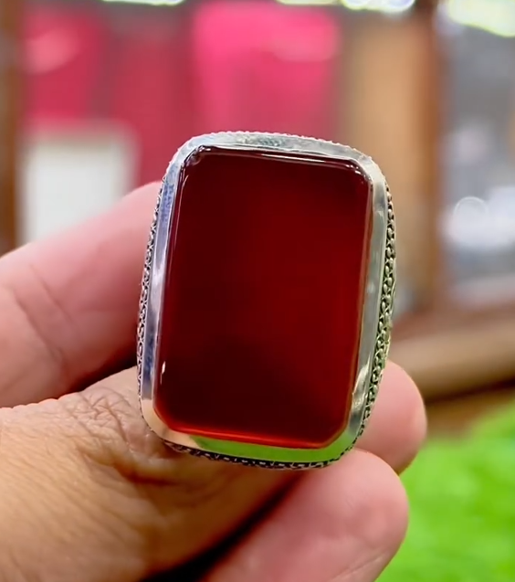 100% Original Yamni Aqeeq VIP Ring Most Demanded