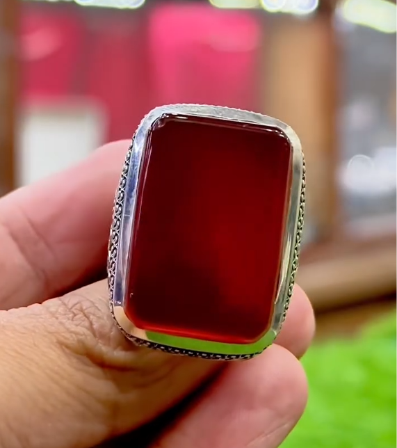 100% Original Yamni Aqeeq VIP Ring Most Demanded