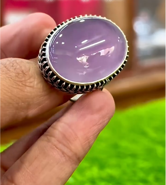 100% Original Antique Aqeeq VIP Ring Most Demanded